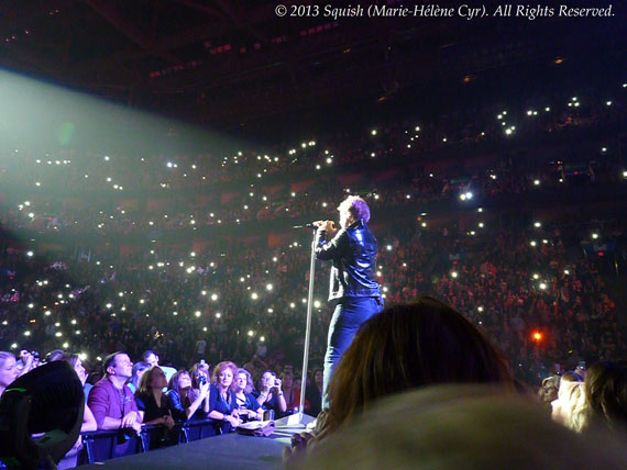 Bon Jovi show at the Bell Centre, Quebec, Canada (November 8, 2013)